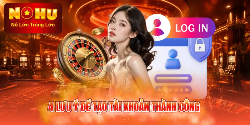 4 Lưu ý để tạo tài khoản thành công