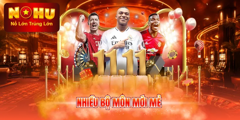 Nhiều bộ môn mới mẻ